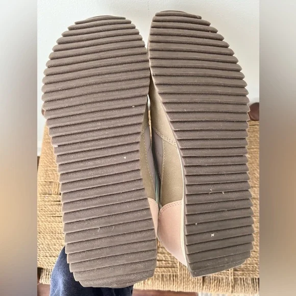 Steve Madden Shoes Women’s 8.5 Kinkade Pastel Sneakers Pink and Brown - Picture 7 of 8